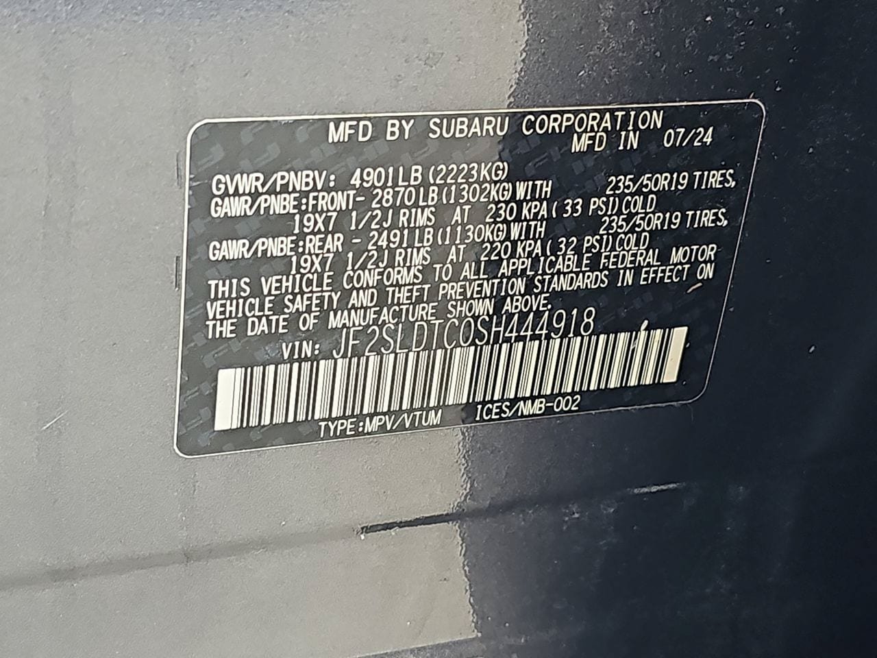 Certified 2025 Subaru Forester Touring AWD/4WD image 43