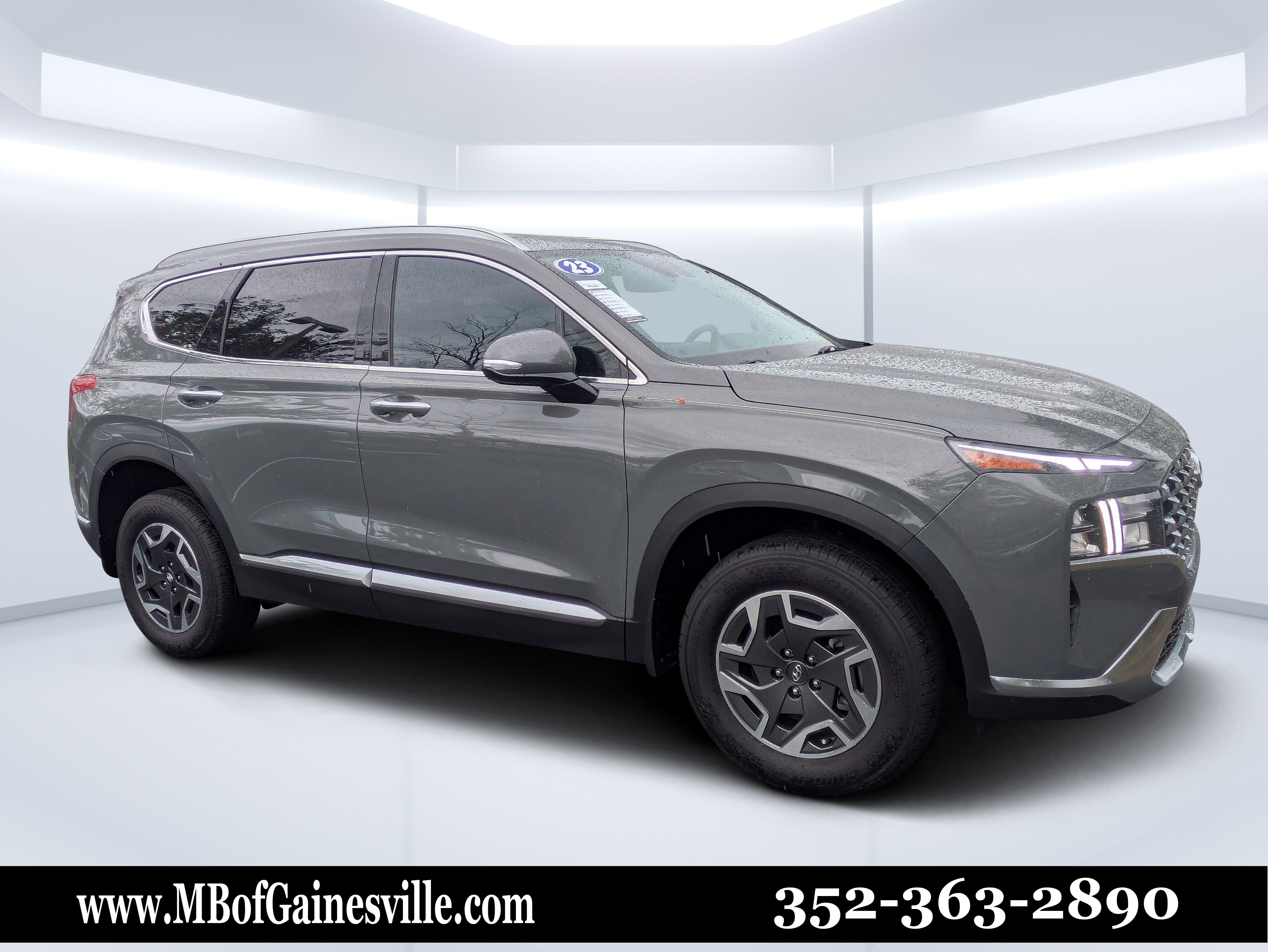 Used 2023 Hyundai Santa Fe Blue