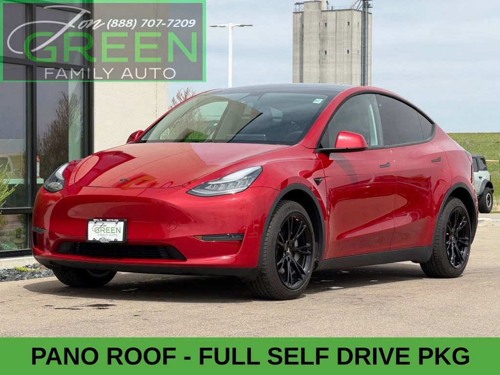 Used 2020 Tesla Model Y Long Range AWD/4WD image 1