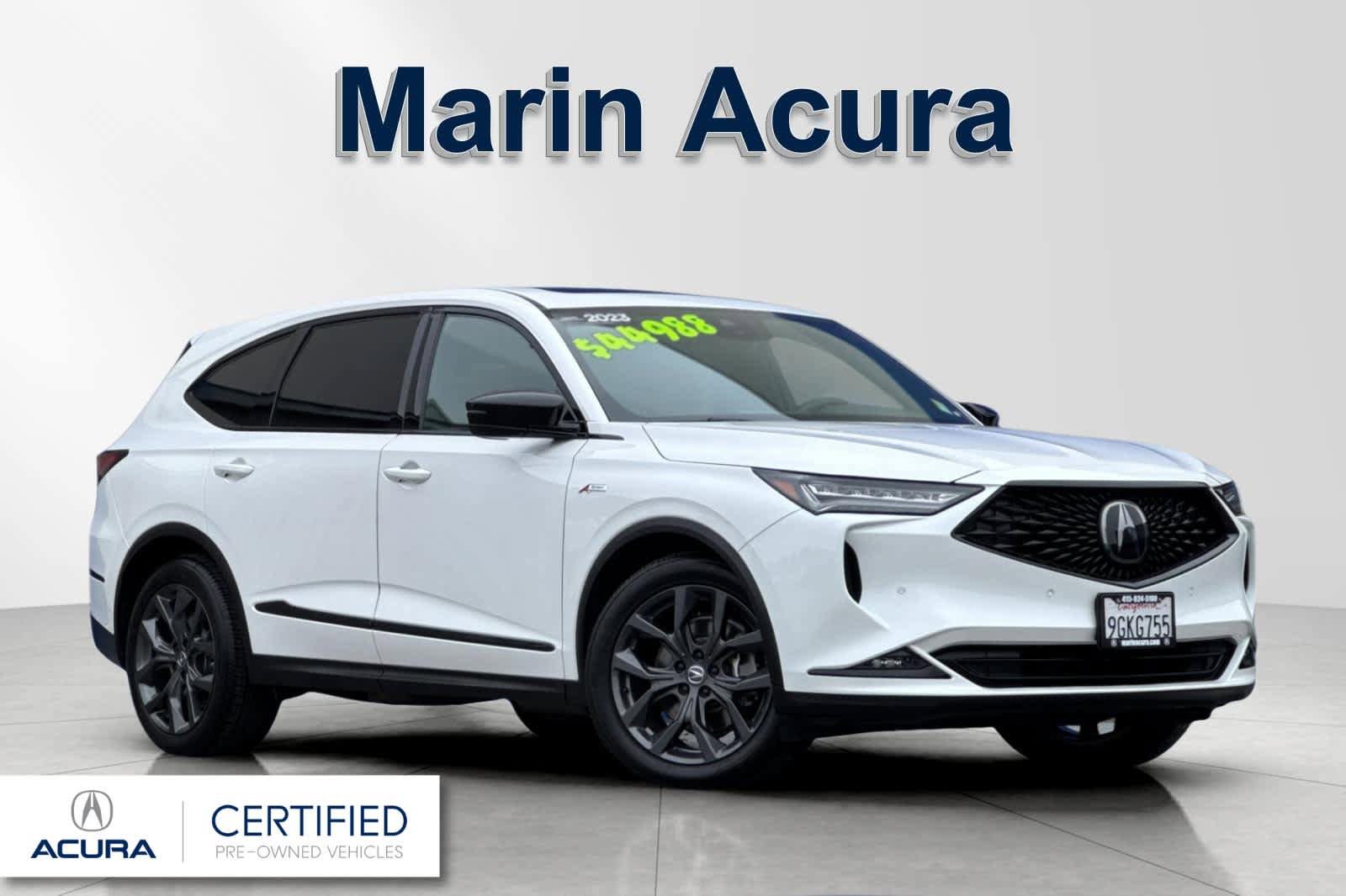Certified 2023 Acura MDX A-Spec AWD/4WD image 1