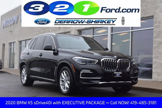 Used 2020 BMW X5 sDrive40i w/ Executive Package