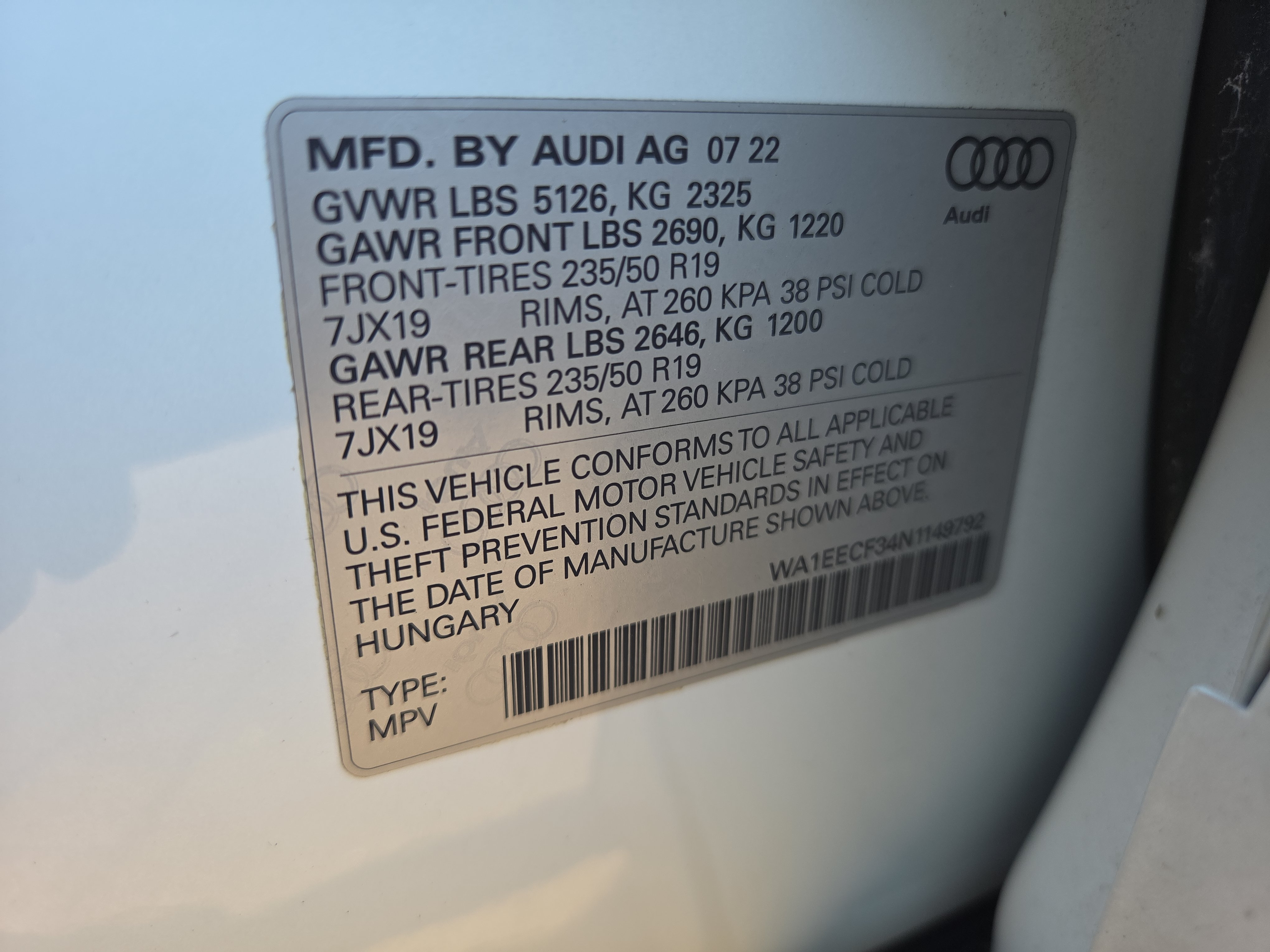 Used 2022 Audi Q3 2.0T Premium Plus w/ Premium Plus Package AWD/4WD image 35