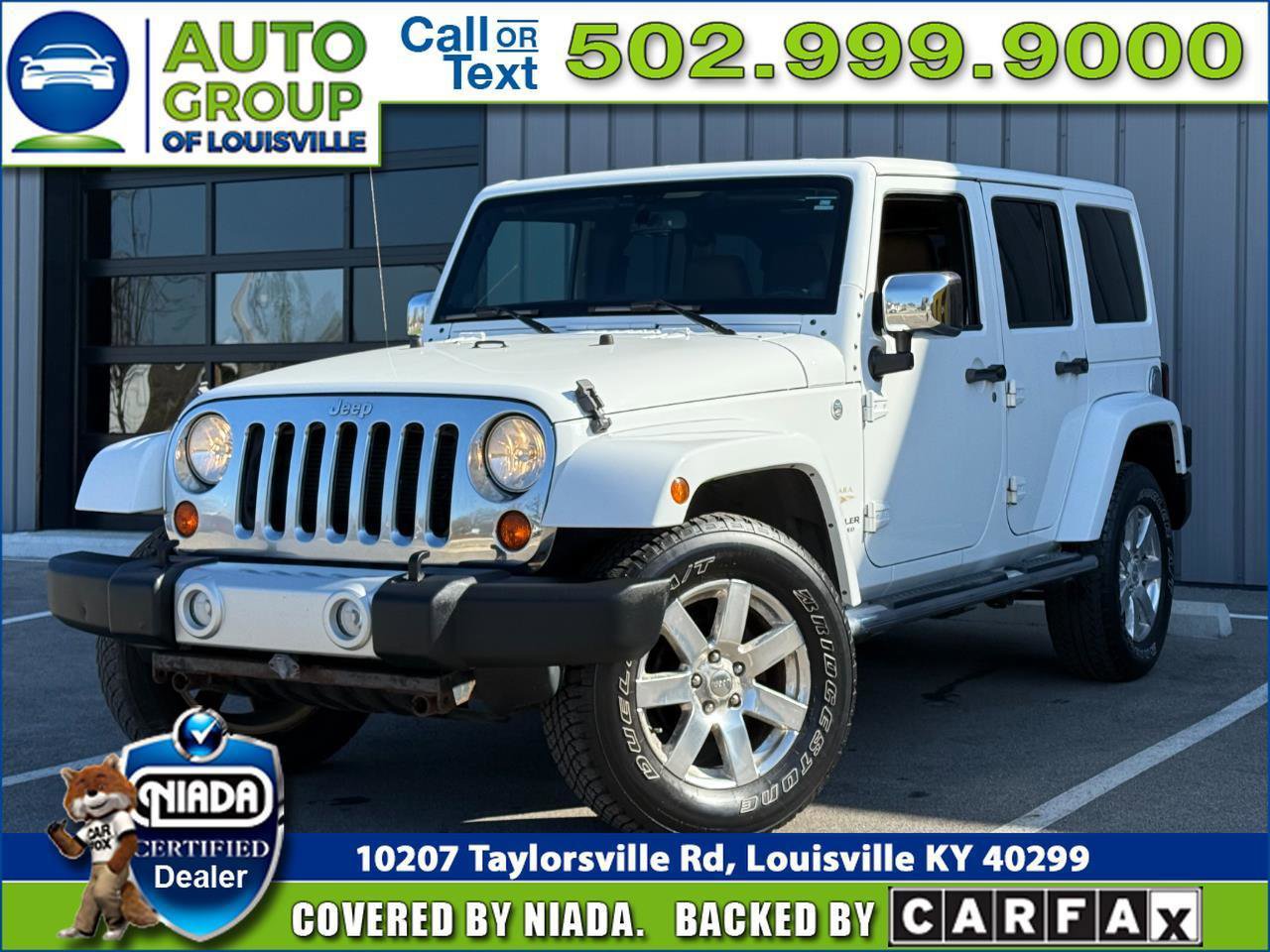 Used 2013 Jeep Wrangler Unlimited Sahara w/ Mopar Chrome Edition Group