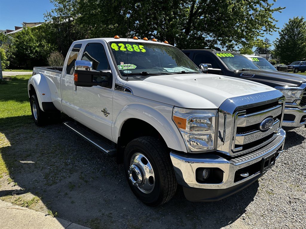 Used 2013 Ford F350 Lariat w/ Chrome Pkg AWD/4WD image 3