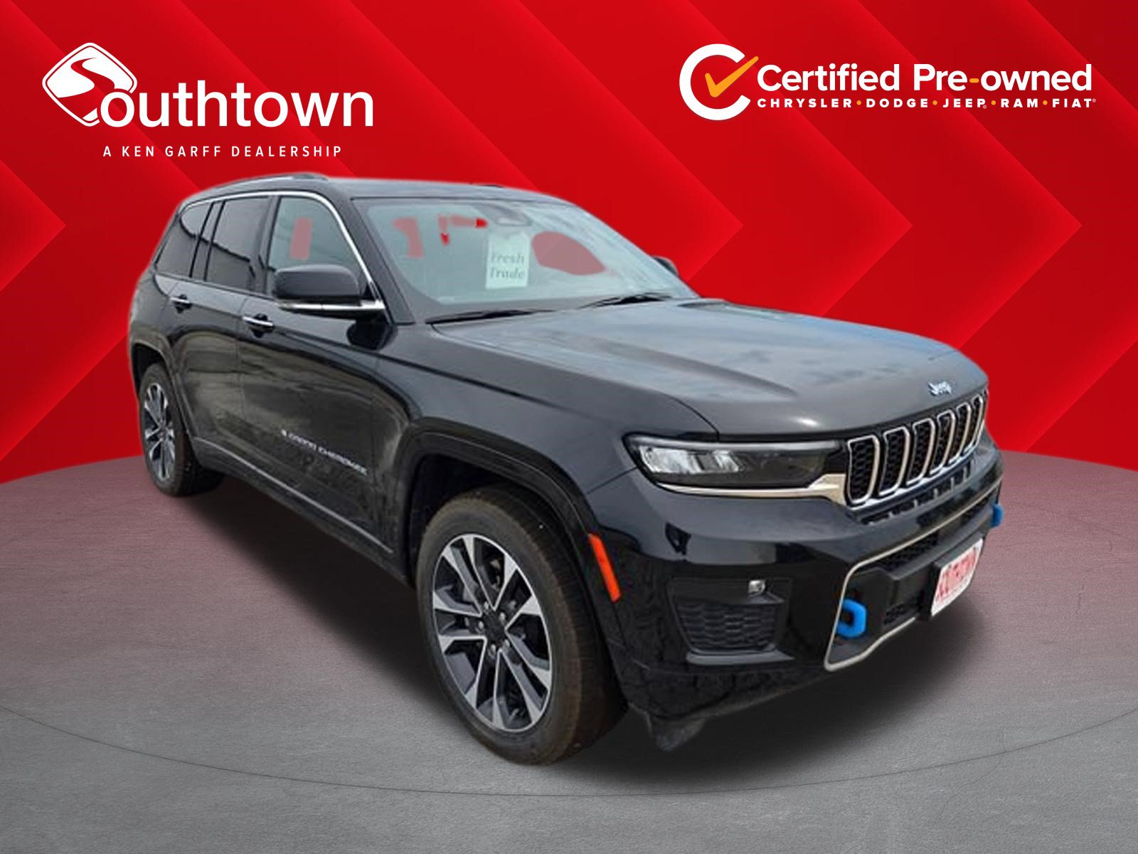 Certified 2022 Jeep Grand Cherokee Overland w/ Advanced Protech Group III AWD/4WD image 1