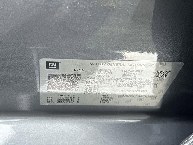 Used 2019 Chevrolet Silverado 1500 LT w/ All-Star Edition AWD/4WD image 32