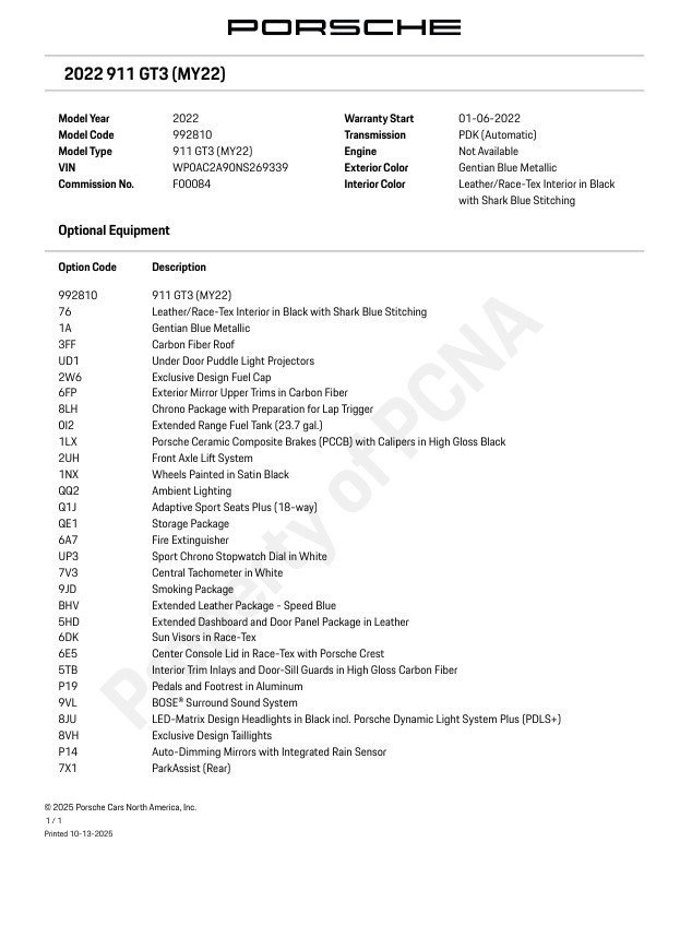 Used 2022 Porsche 911 GT3 image 23