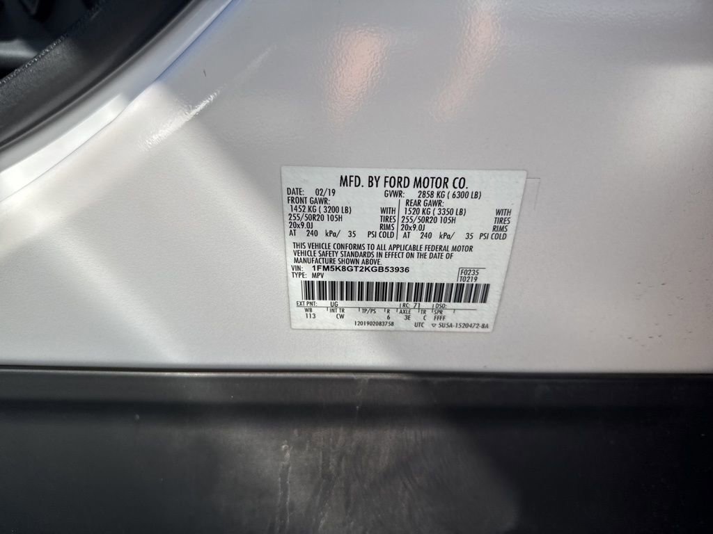 Certified 2019 Ford Explorer Sport image 14