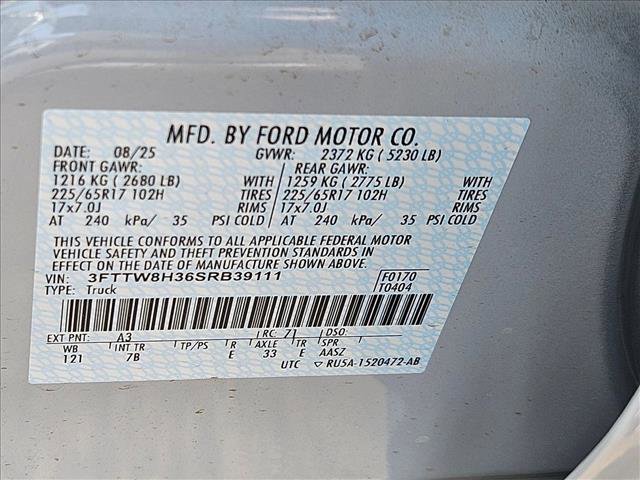 New 2025 Ford Maverick XLT FWD image 17