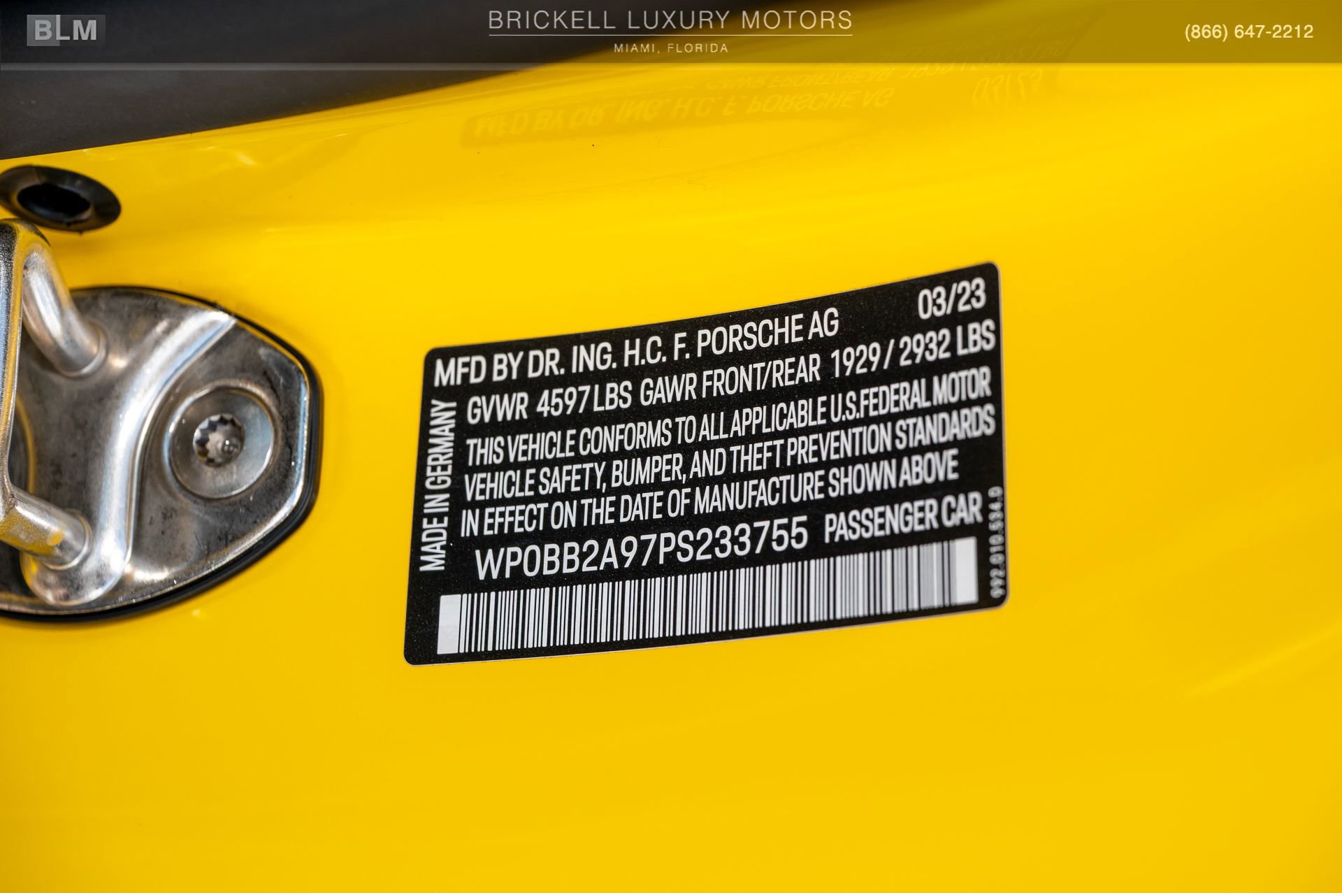 Used 2023 Porsche 911 Targa 4S w/ Premium Package image 38