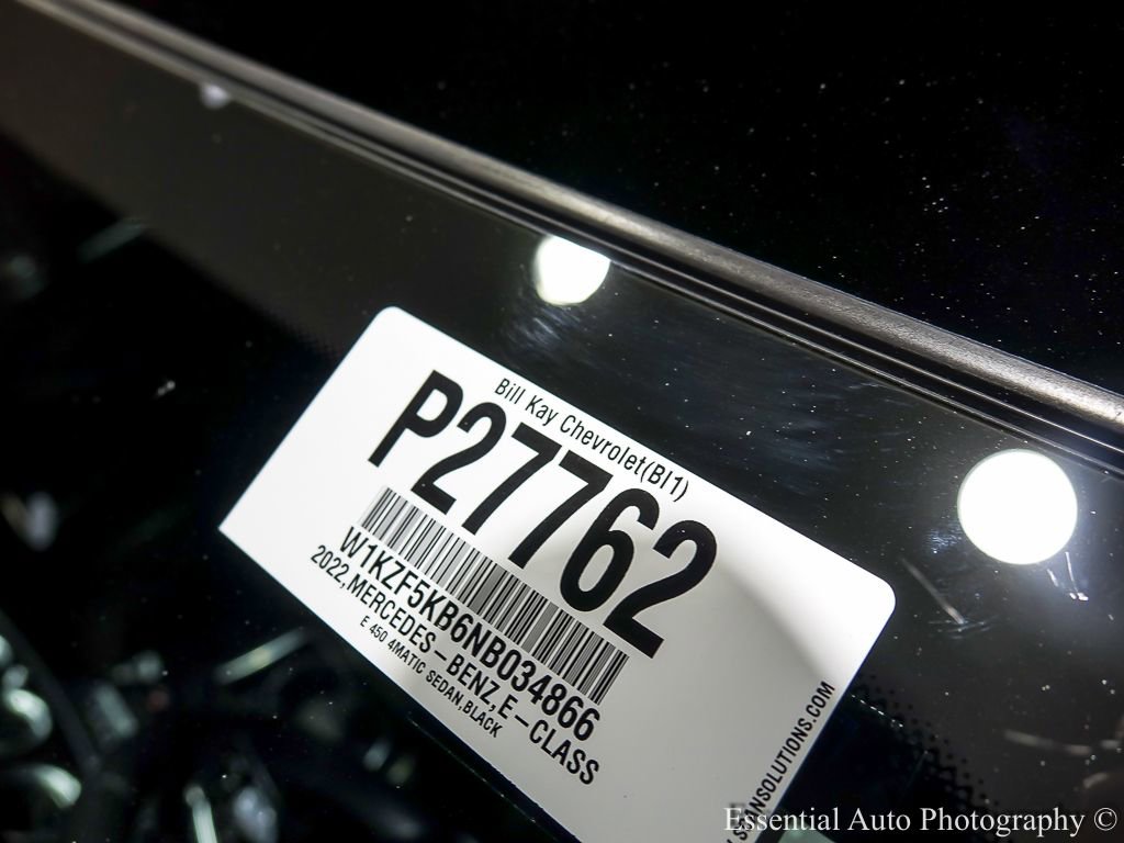 Used 2022 Mercedes-Benz E 450 4MATIC Sedan image 36