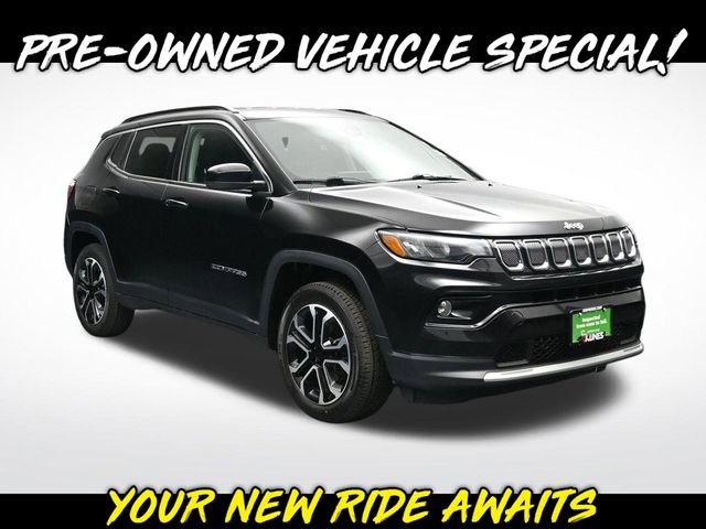 Certified 2022 Jeep Compass Limited AWD/4WD image 1