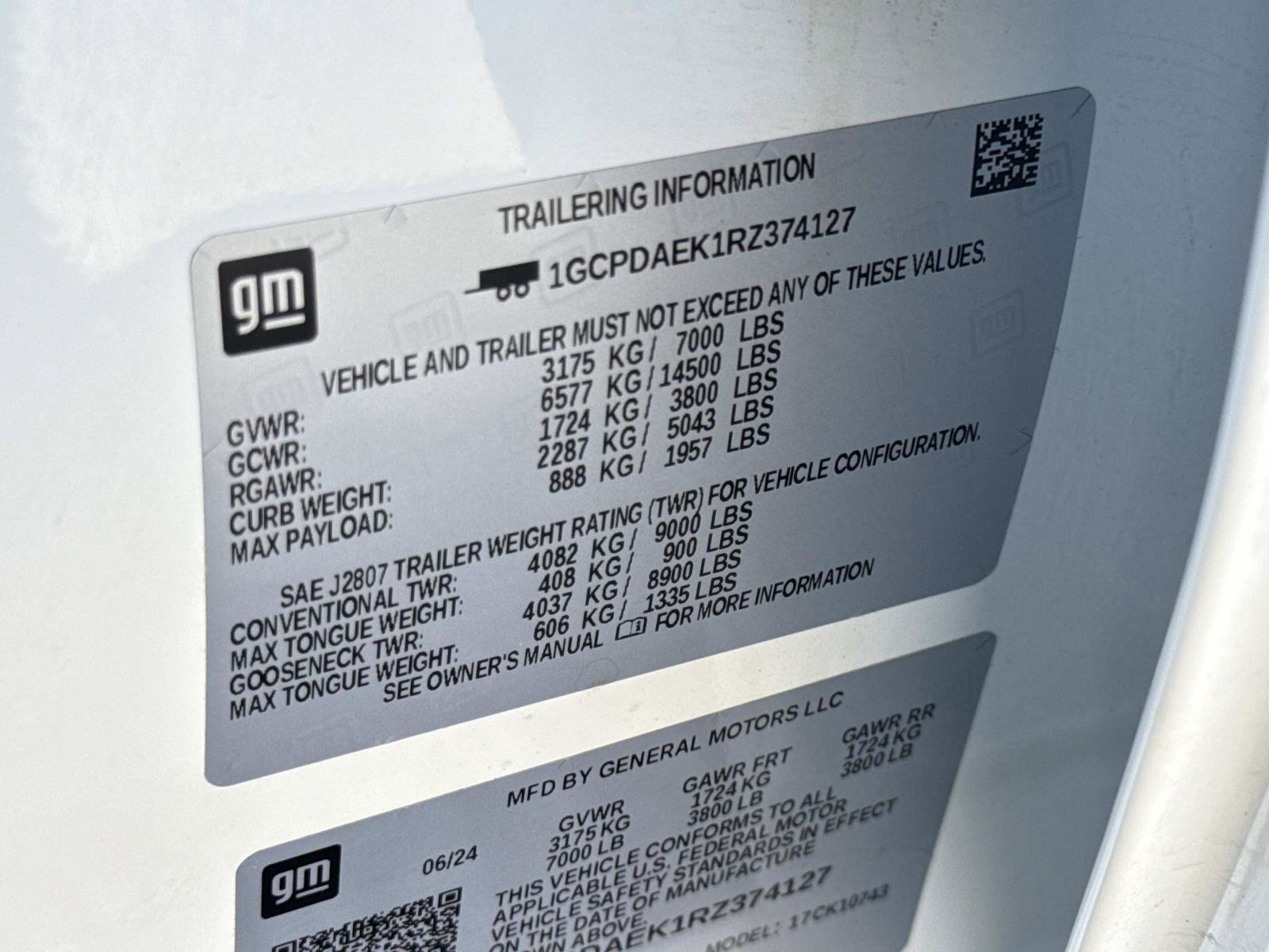 New 2024 Chevrolet Silverado 1500 W/T w/ WT Value Package image 19