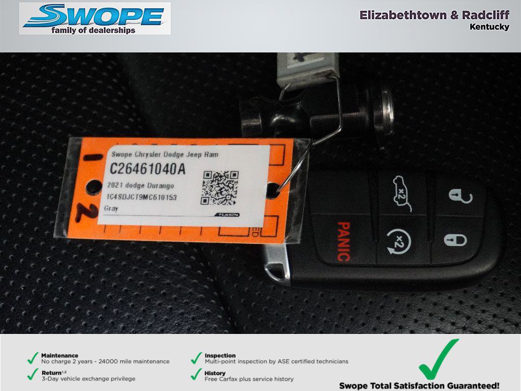 Used 2021 Dodge Durango R/T w/ Blacktop Package image 29