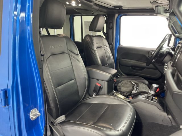Used 2021 Jeep Wrangler Unlimited Sahara w/ Cold Weather Group AWD/4WD image 29