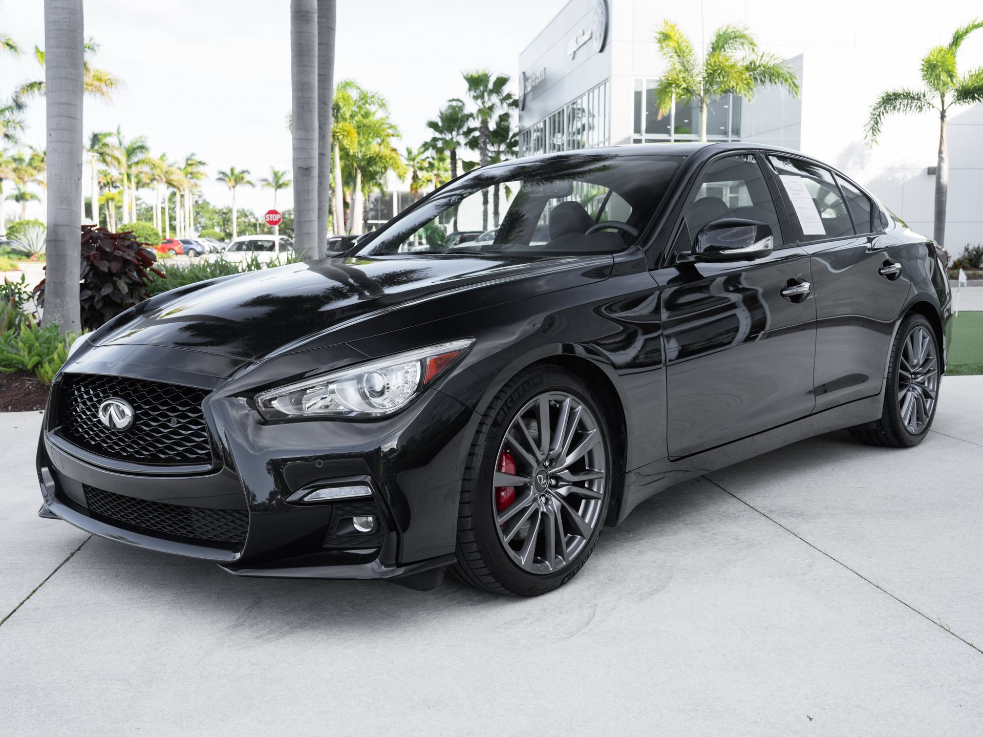 Certified 2023 INFINITI Q50 Red Sport 400 RWD image 6