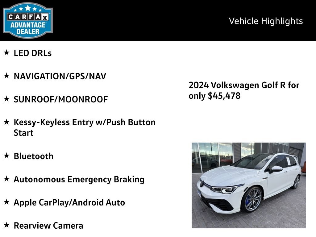 Certified 2024 Volkswagen Golf R 2.0T image 4