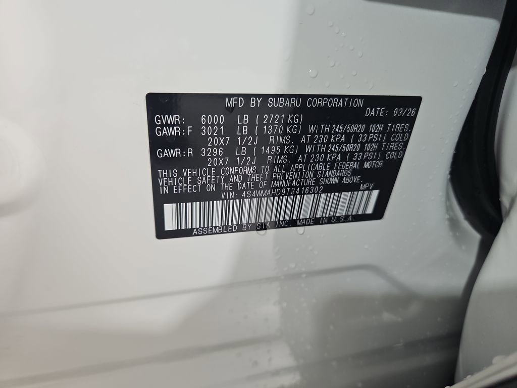 New 2026 Subaru Ascent Limited Bronze AWD/4WD image 27
