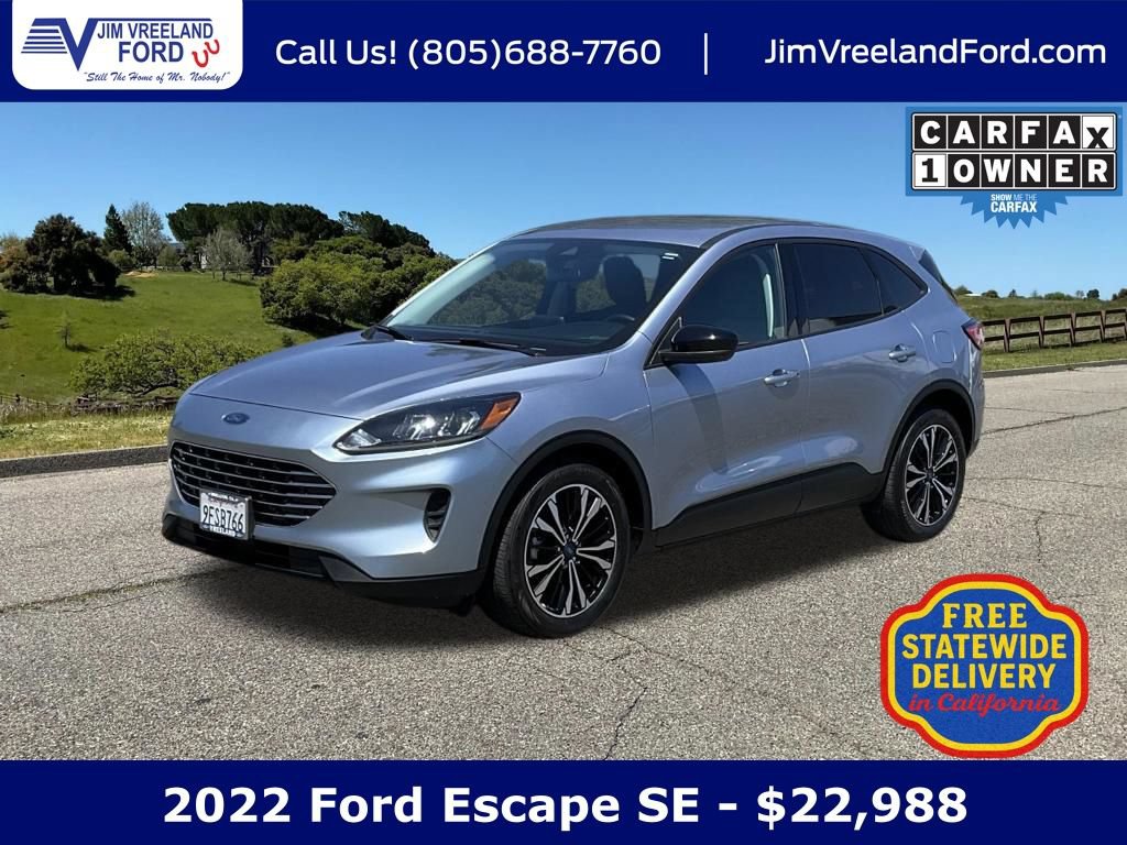 Used 2022 Ford Escape SE w/ SE Sport Appearance Package