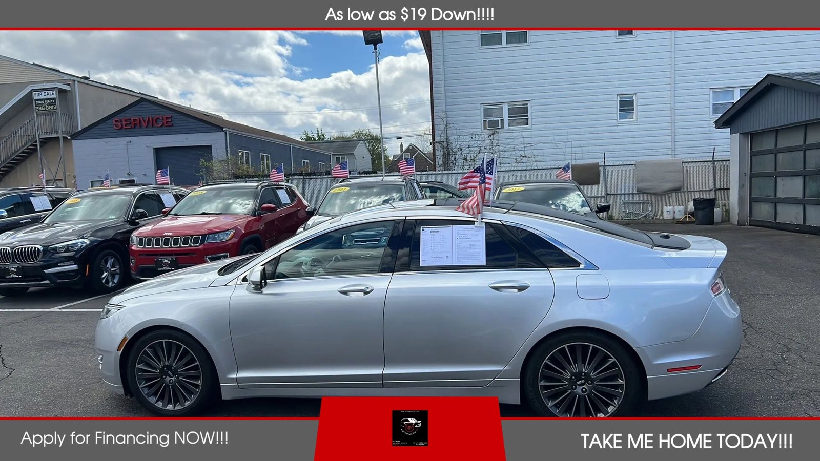 Used 2016 Lincoln MKZ AWD w/ Equipment Group 300A Reserve image 2