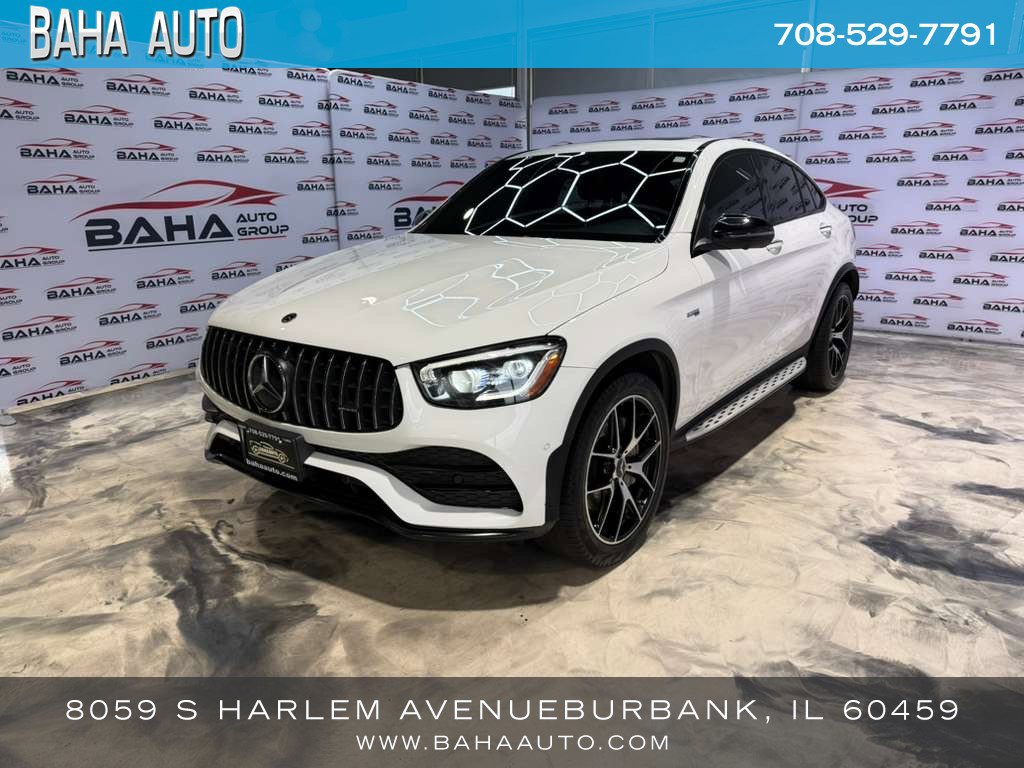 Used 2021 Mercedes-Benz GLC 43 AMG 4MATIC Coupe w/ Multimedia Package image 1