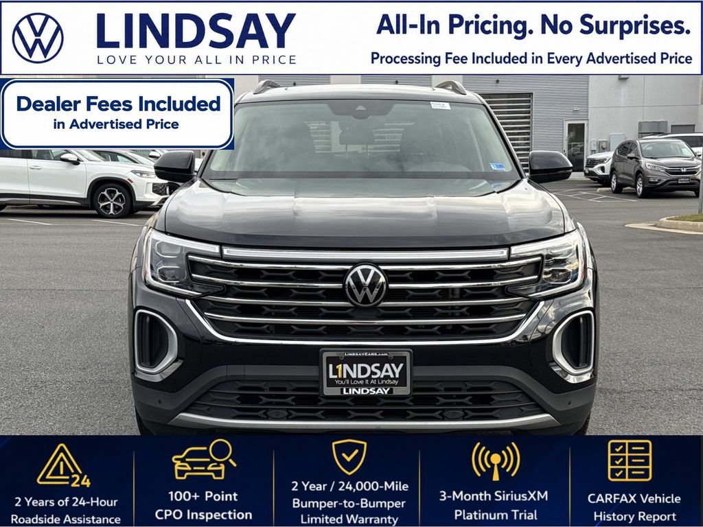 Used 2024 Volkswagen Atlas SE w/ Panoramic Sunroof Package AWD/4WD image 8