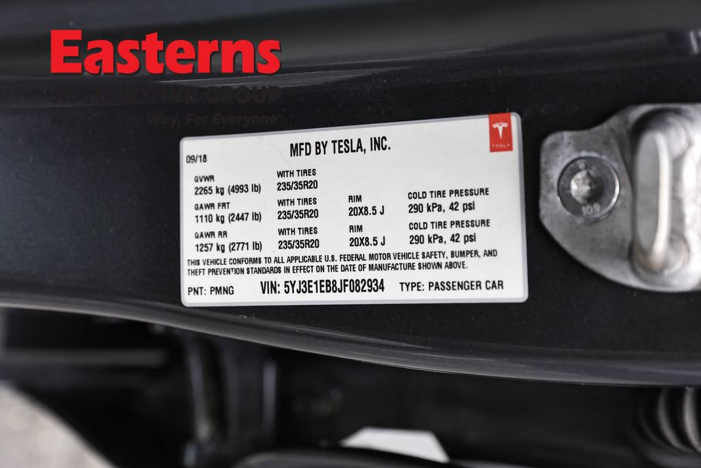 Used 2018 Tesla Model 3 Performance AWD/4WD image 30