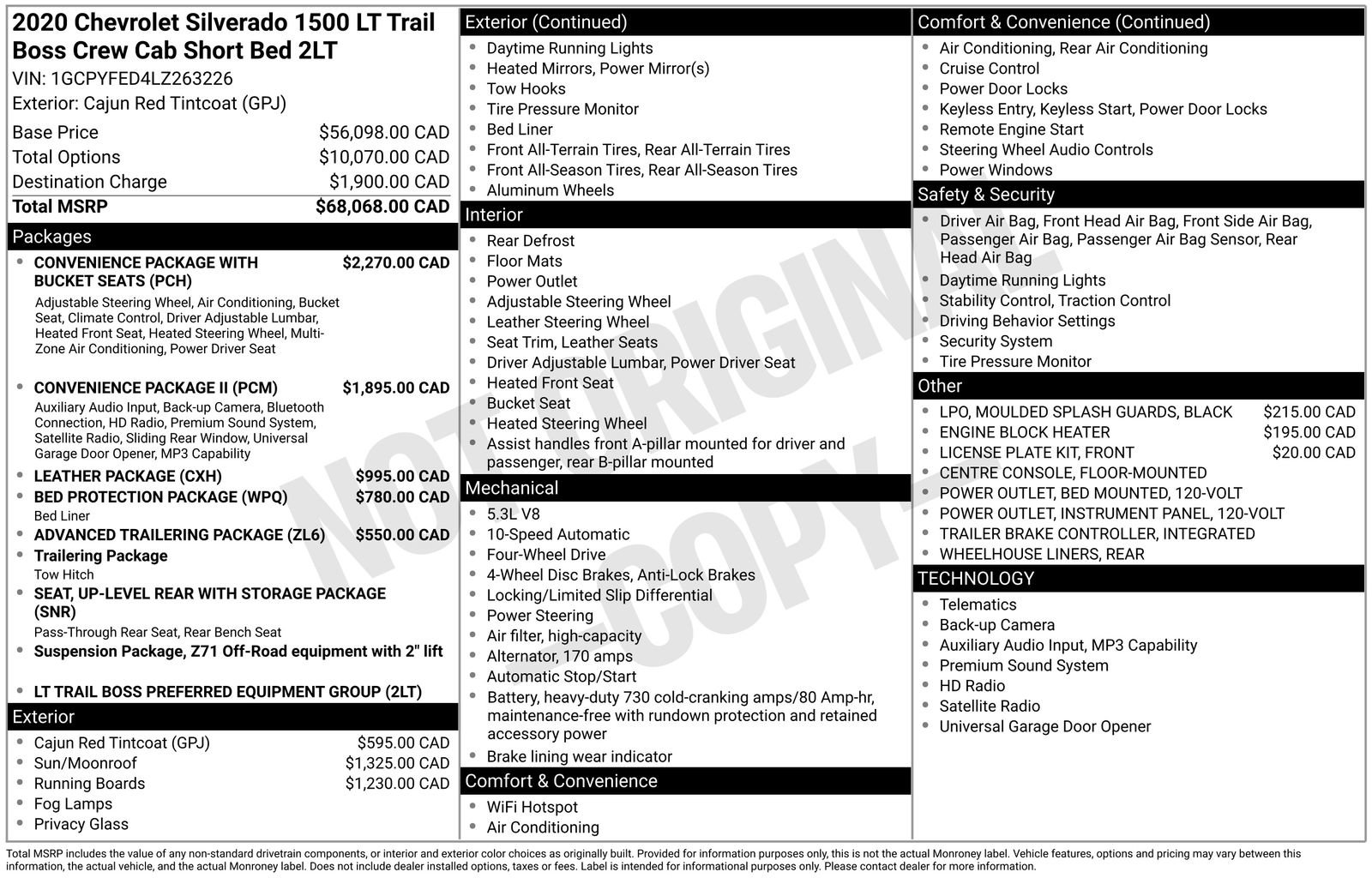 Used 2020 Chevrolet Silverado 1500 LT Trail Boss AWD/4WD image 26