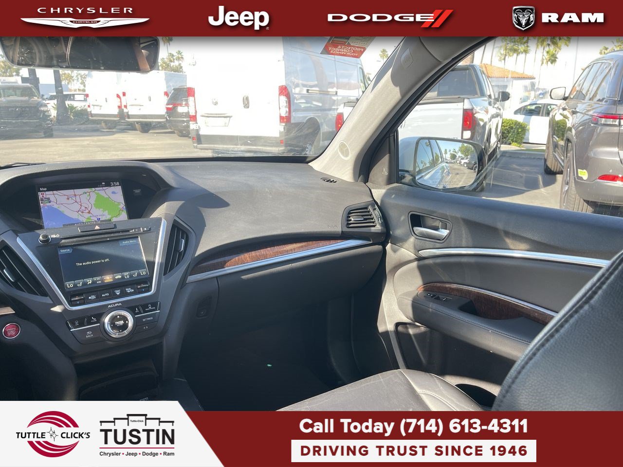 Used 2018 Acura MDX w/ Technology Package FWD image 3
