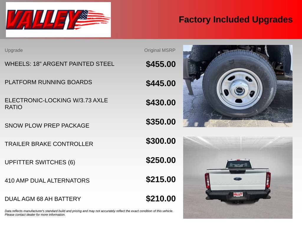 New 2026 Ford F350 XL w/ Snow Plow Prep Package AWD/4WD image 4