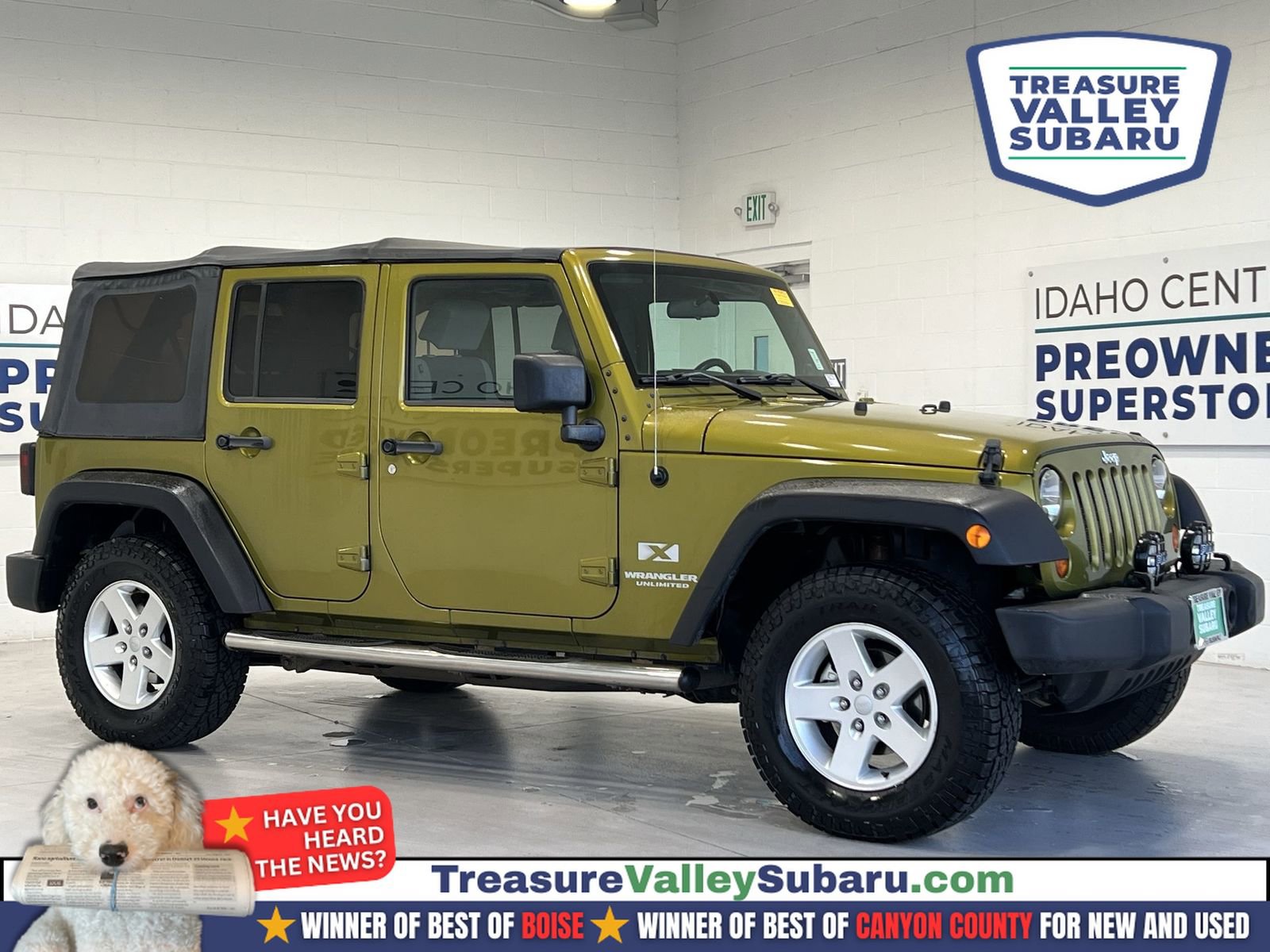 Used 2007 Jeep Wrangler Unlimited X AWD/4WD video 1
