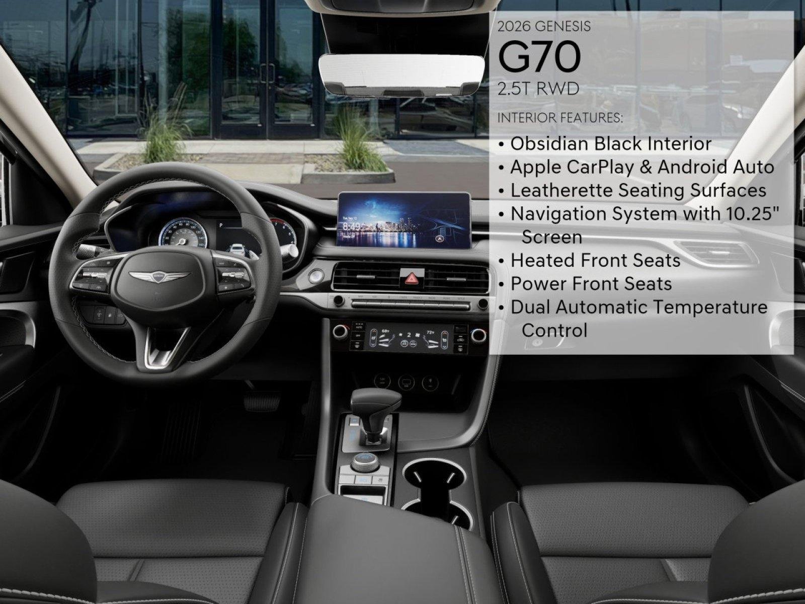 New 2026 Genesis G70 2.5T RWD image 15