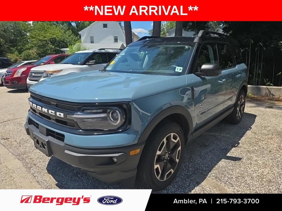 Certified 2023 Ford Bronco Sport Outer Banks w/ Tech Package AWD/4WD image 1