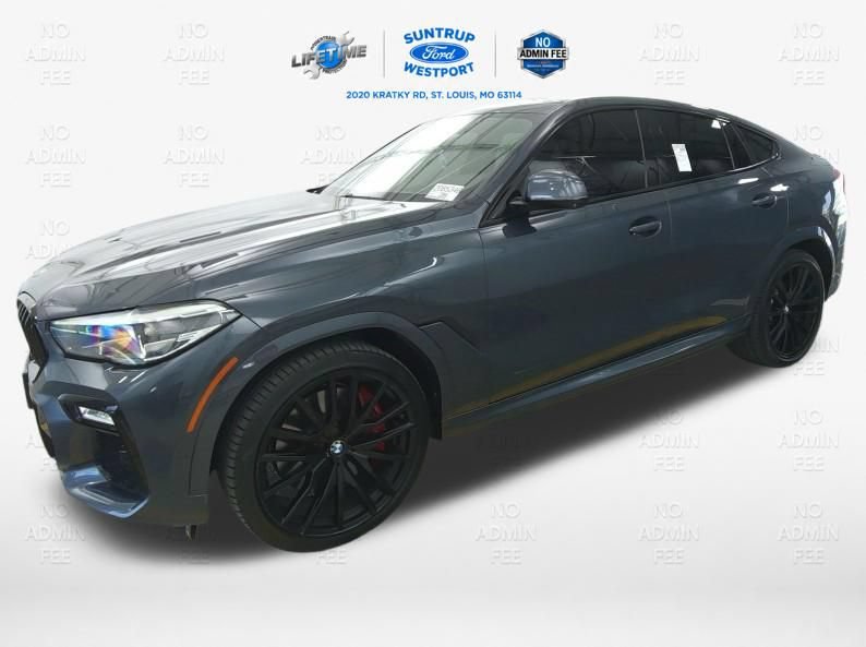 Used 2021 BMW X6 M50i w/ Premium Package AWD/4WD image 9