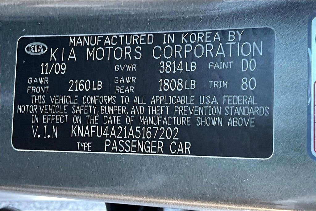 Used 2010 Kia Forte EX image 16