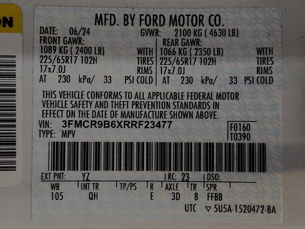 Used 2024 Ford Bronco Sport Big Bend AWD/4WD image 33