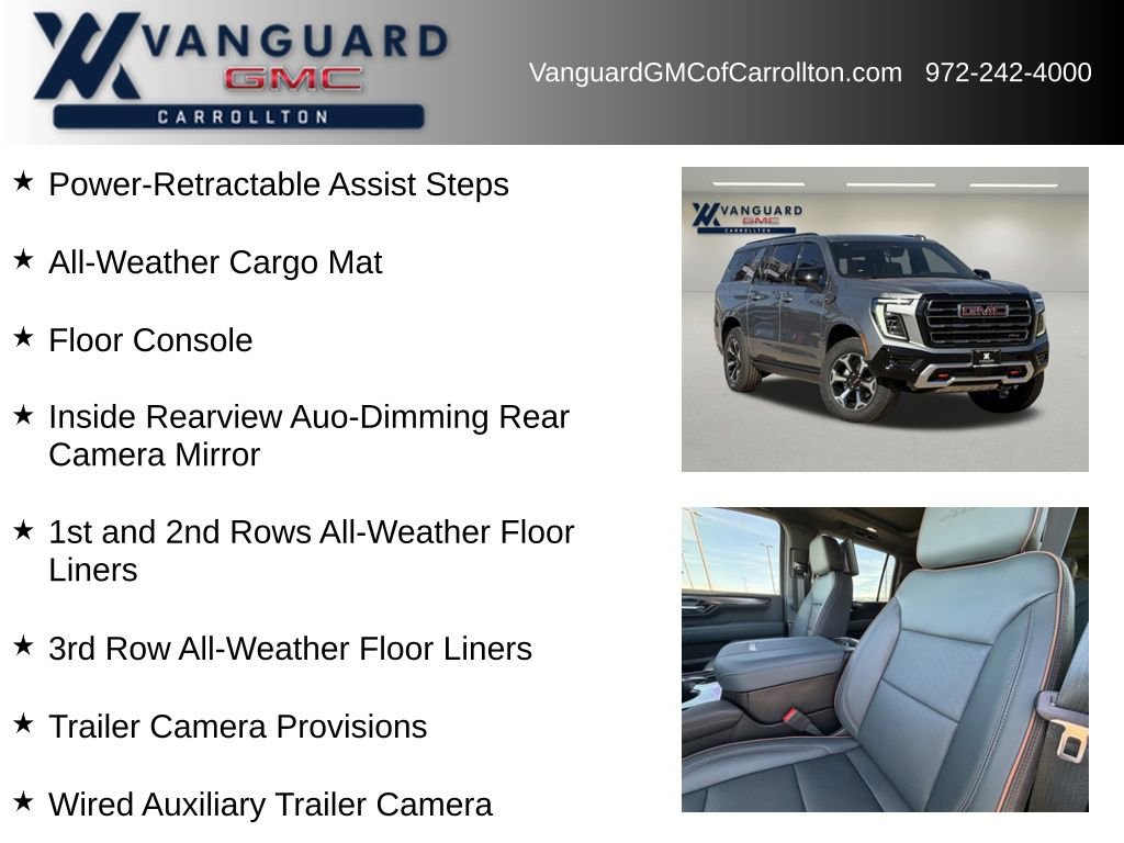 New 2026 GMC Yukon XL AT4 w/ AT4 Premium Plus Package image 18