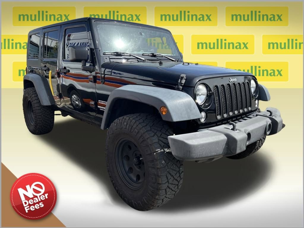 Used 2016 Jeep Wrangler Unlimited Sport w/ Quick Order Package 24S image 1