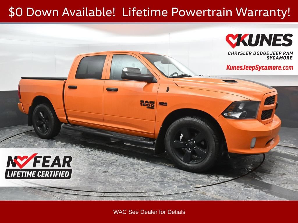Used 2019 RAM 1500 Express w/ Ignition Orange Sport Package