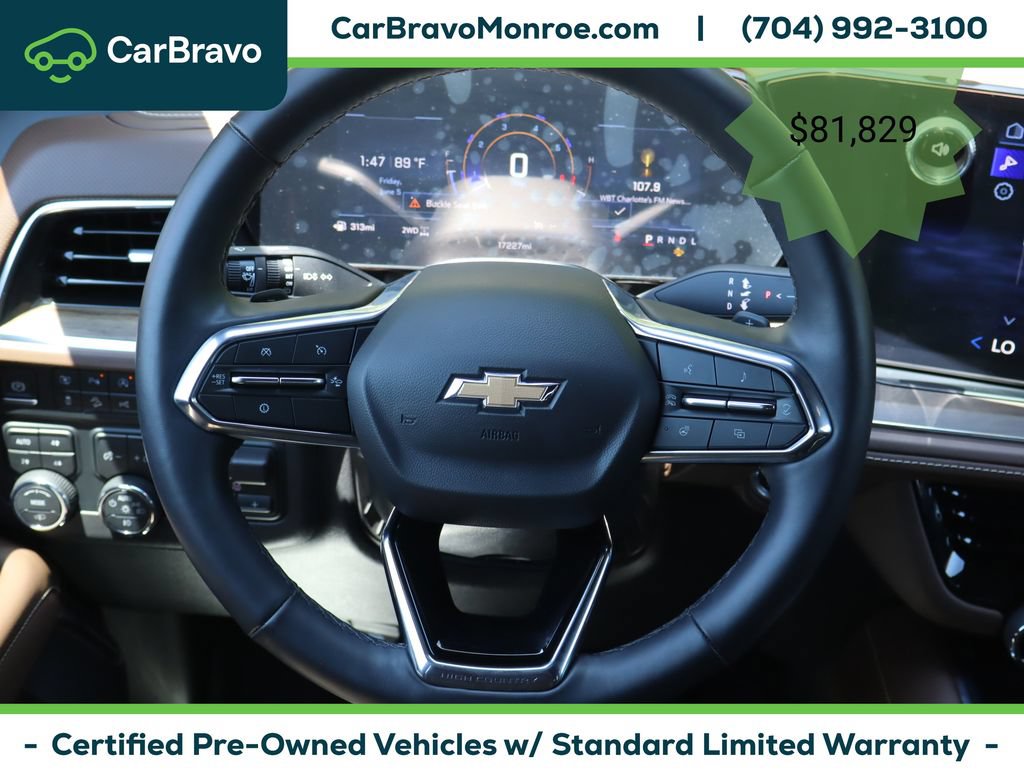 Certified 2025 Chevrolet Suburban High Country AWD/4WD image 23