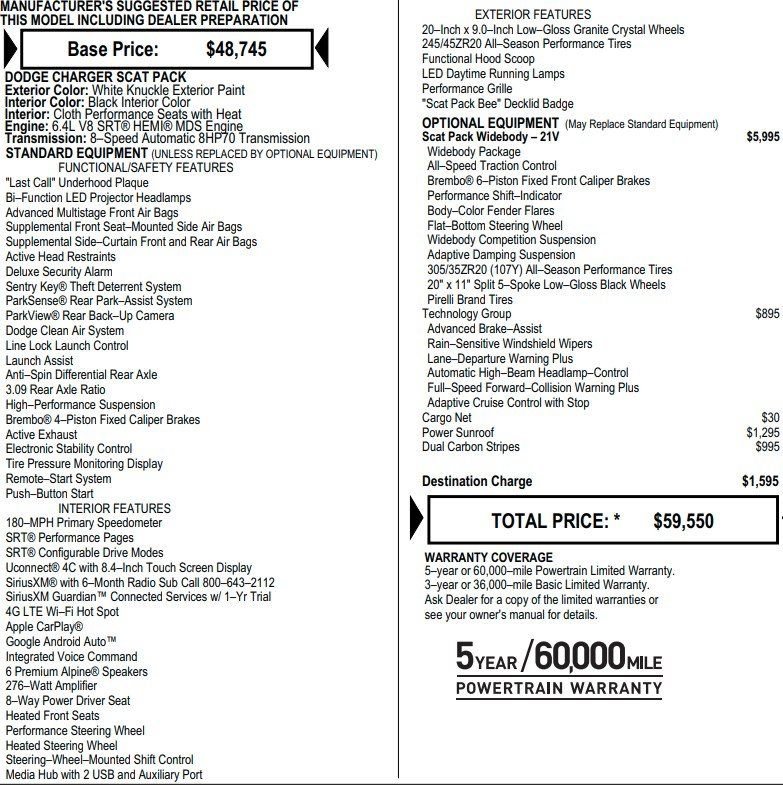 Used 2023 Dodge Charger Scat Pack image 2