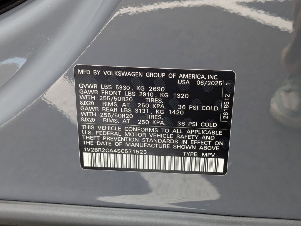 Used 2025 Volkswagen Atlas SEL image 37