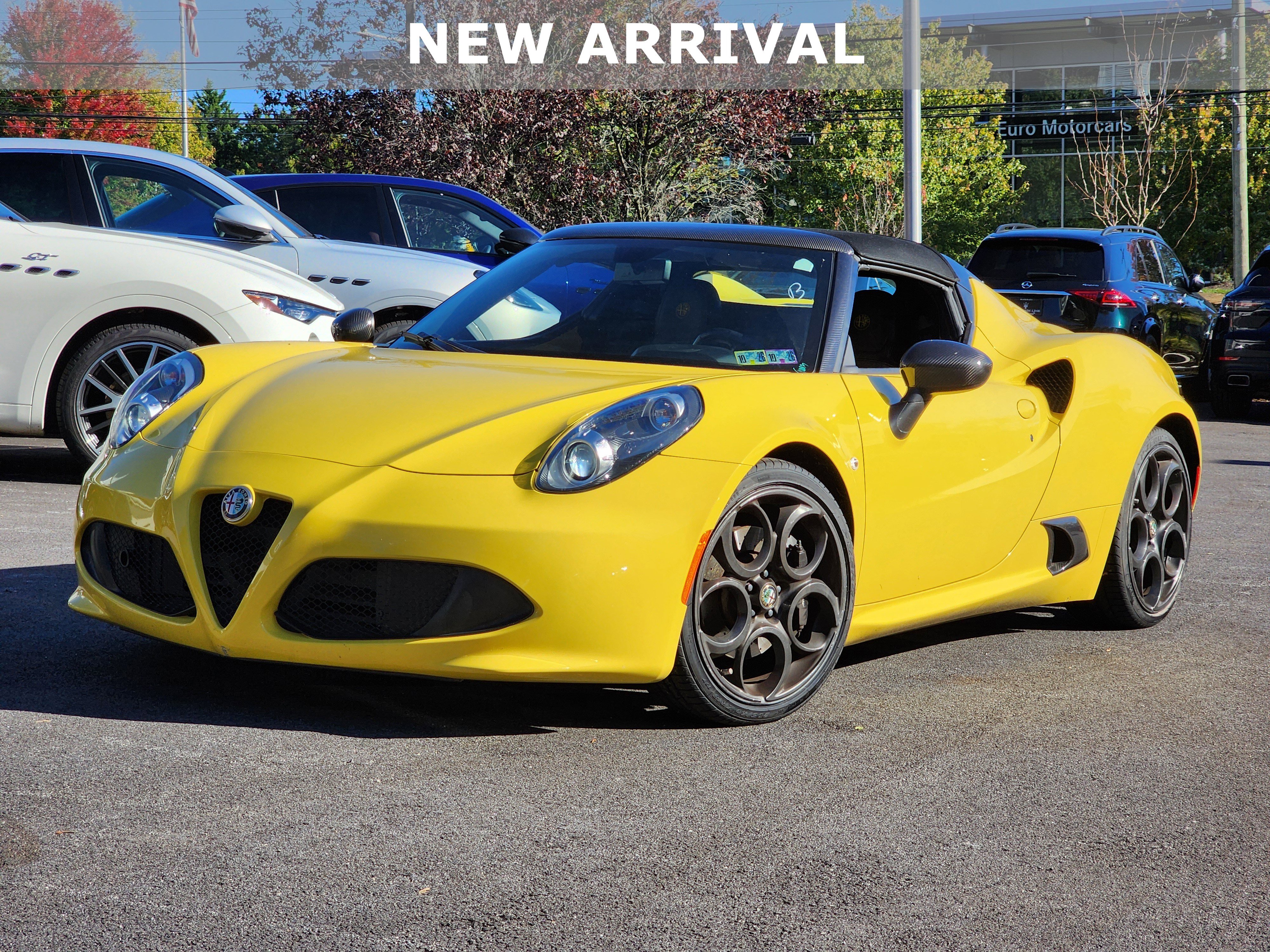 Used 2016 Alfa Romeo 4C Spider