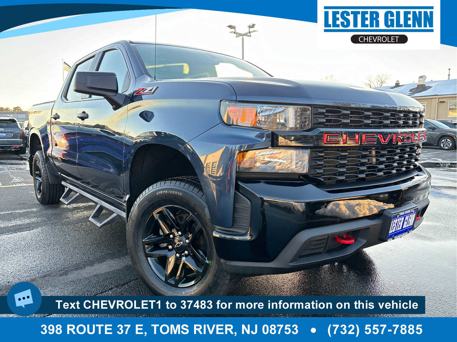 Used 2020 Chevrolet Silverado 1500 Custom Trail Boss w/ Custom Convenience Package image 1
