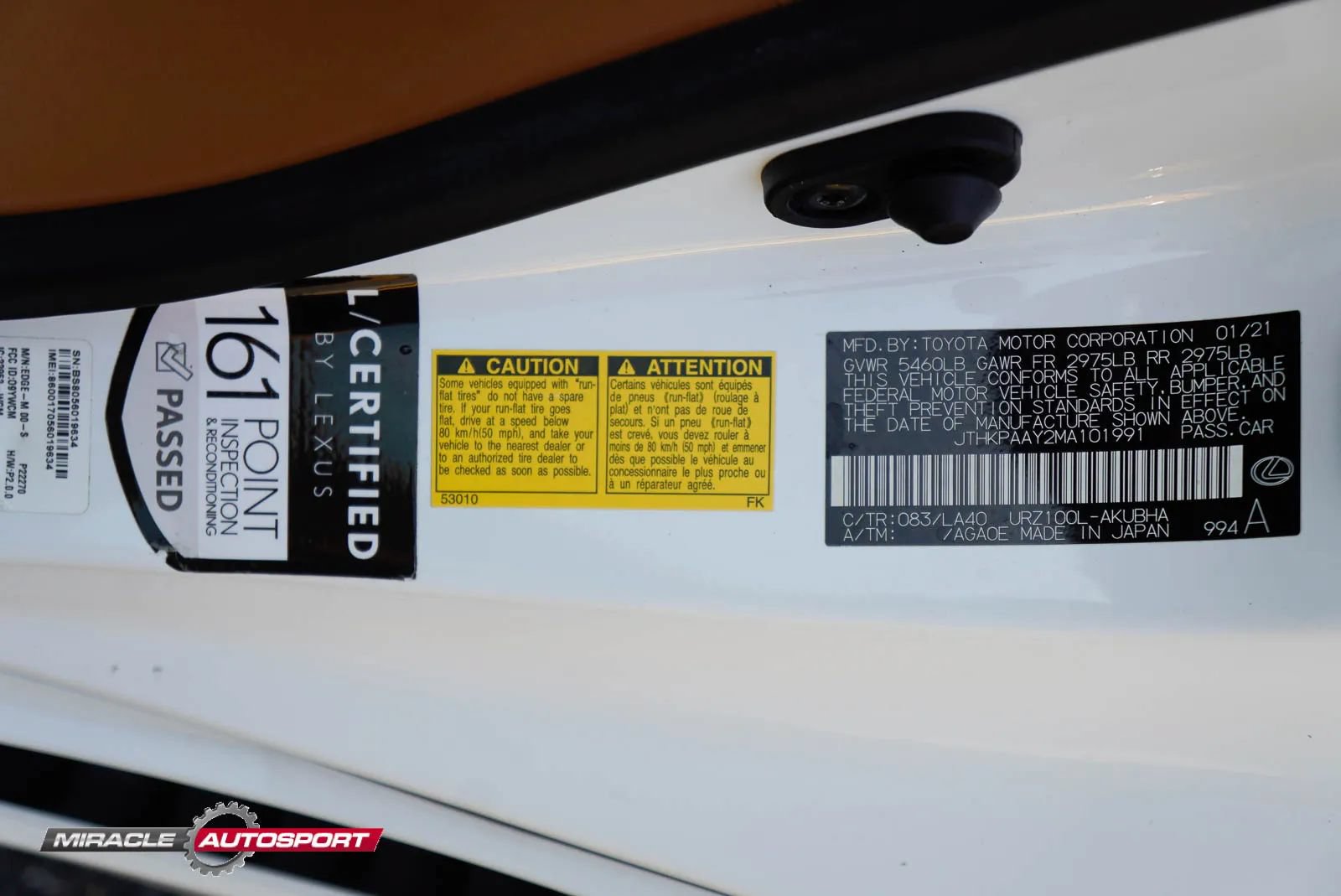Used 2021 Lexus LC 500 Convertible w/ Touring Package RWD image 32