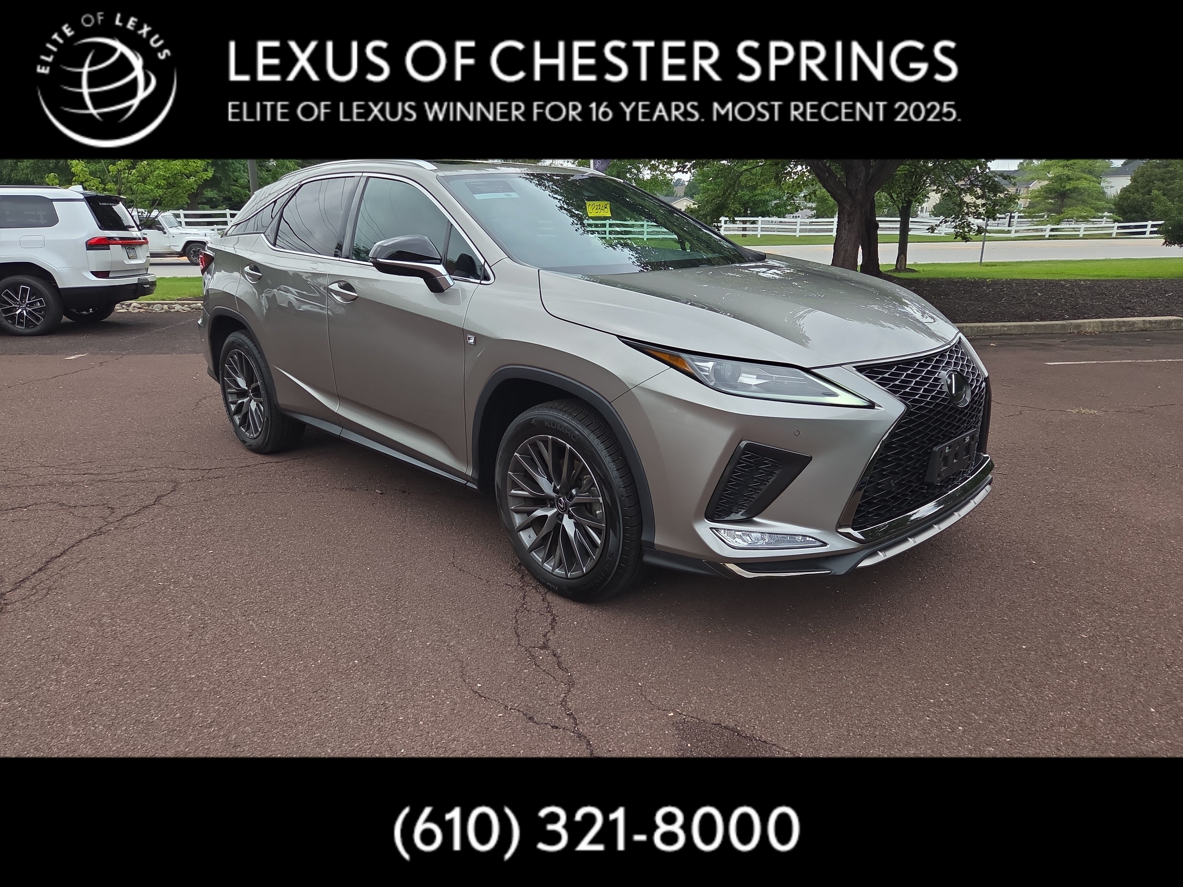 Certified 2022 Lexus RX 350 F Sport w/ Accessory Package