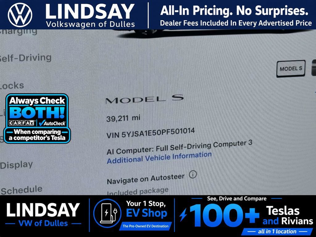 Used 2023 Tesla Model S AWD/4WD image 28