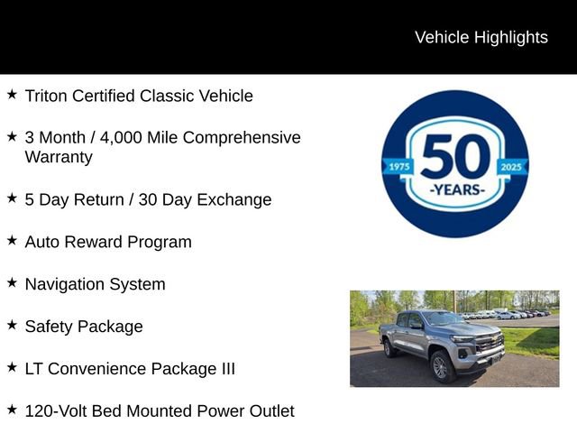 Used 2023 Chevrolet Colorado LT w/ LT Convenience Package III AWD/4WD image 5