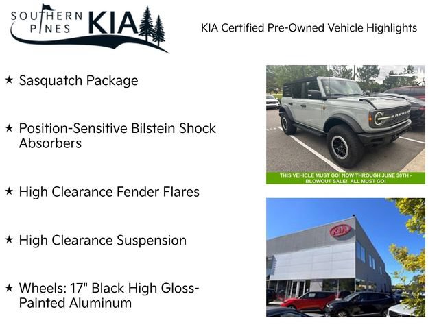 Used 2022 Ford Bronco Badlands AWD/4WD image 7