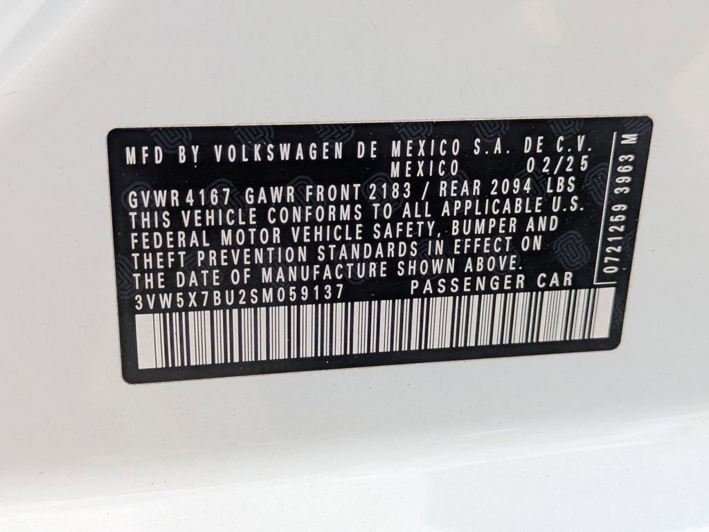 Used 2025 Volkswagen Jetta S FWD image 33